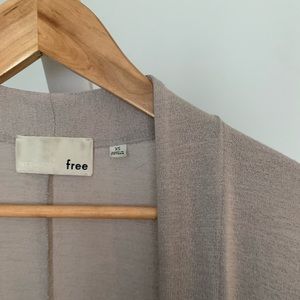 Wilfred Free Aritzia Open Cardigan
